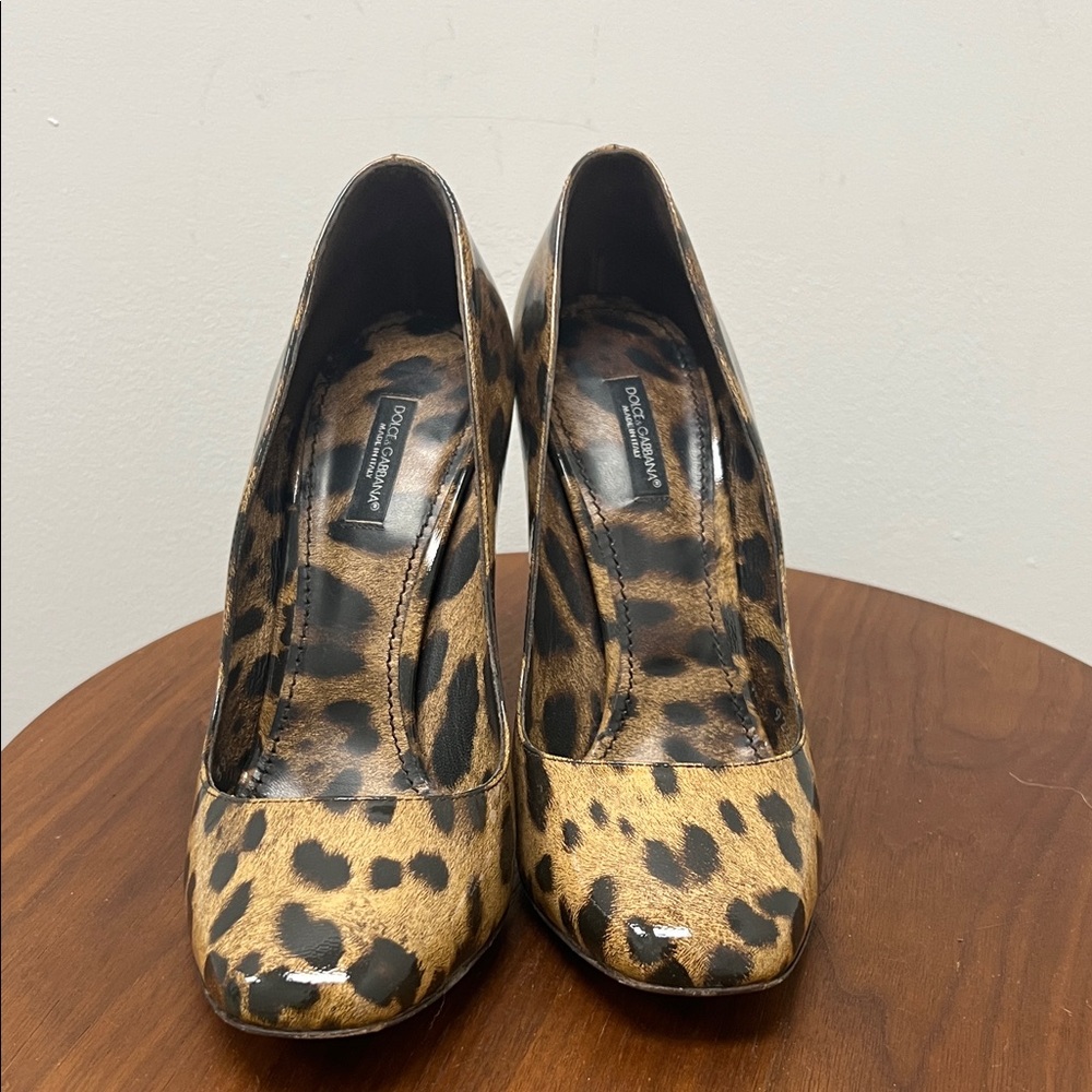 Dolce & Gabbana Leopard Print Pumps